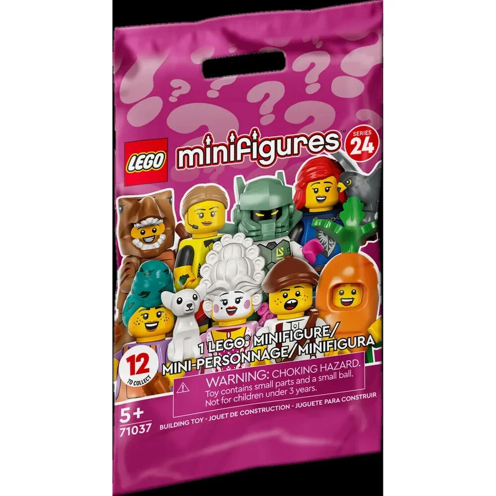 LEGO Series 24 Collectible Minifigures 71037 - Brown Astronaut w/ baby (SEALED) - Picture 2 of 2